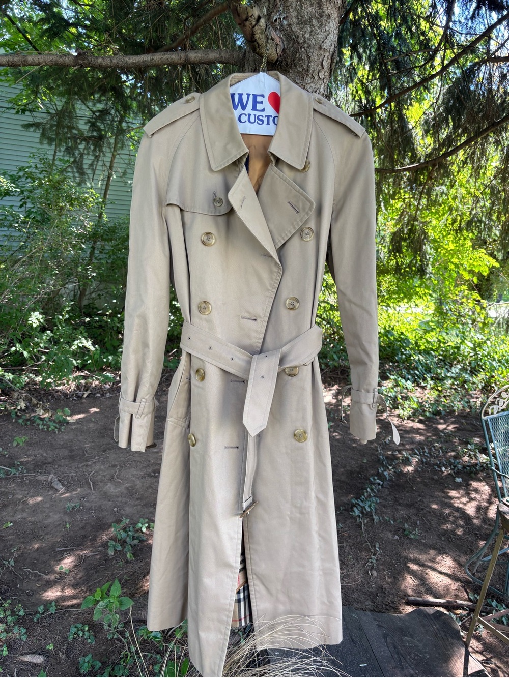 Burberry Beige Trench Coat